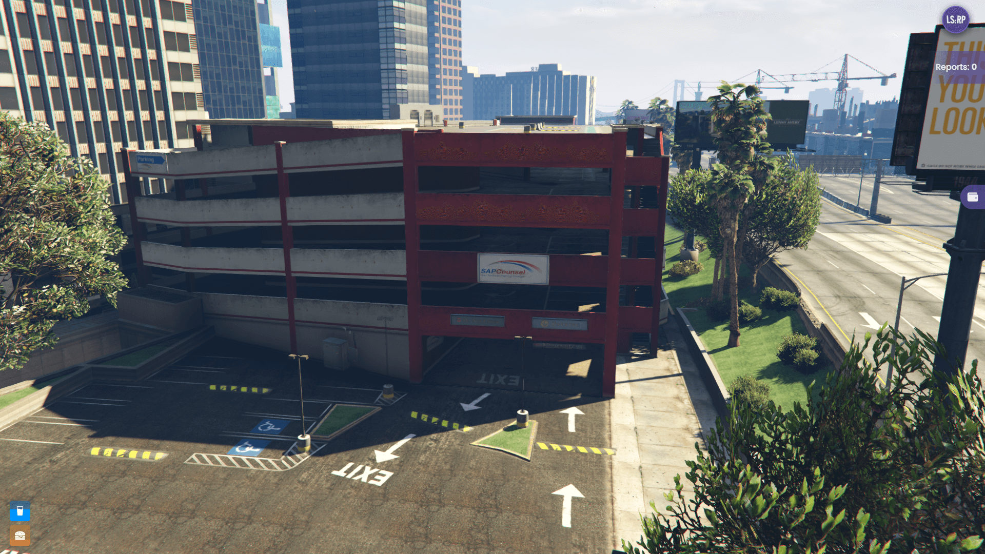 Parking lots business system